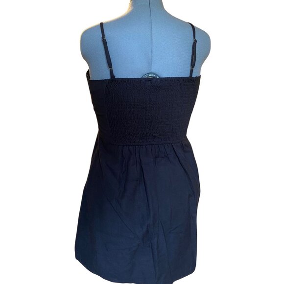 Black Spaghetti Strap mini Dress - Picture 2 of 6